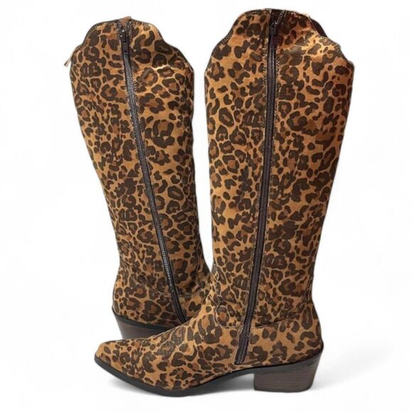 NAUGHTY MONKEY Rodeo Doll Sueded Fringe Boots, NEW!! Size 9.5 - Picture 5 of 12